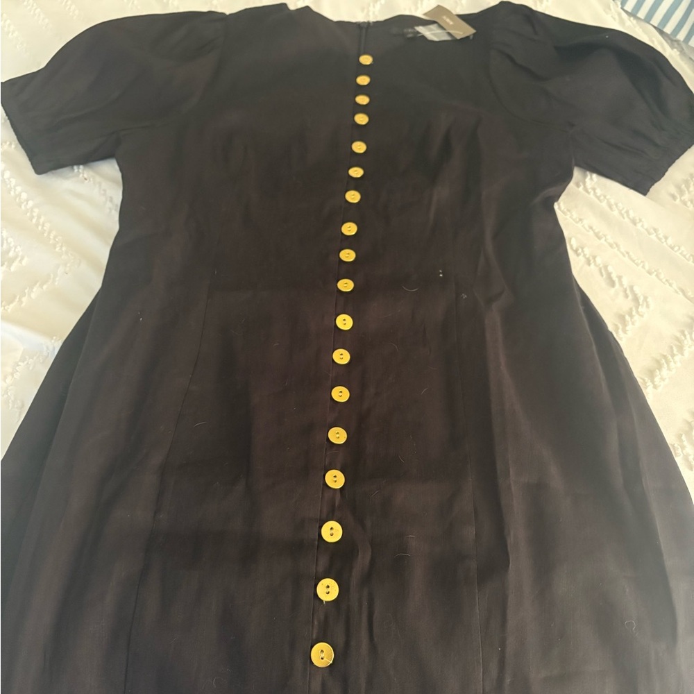 Brand new size 12 J Crew black dress with tags still on it